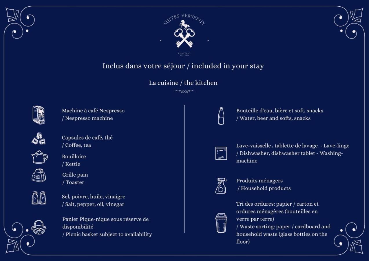 Suite Appart Place Versepuy Chantilly Ngoại thất bức ảnh